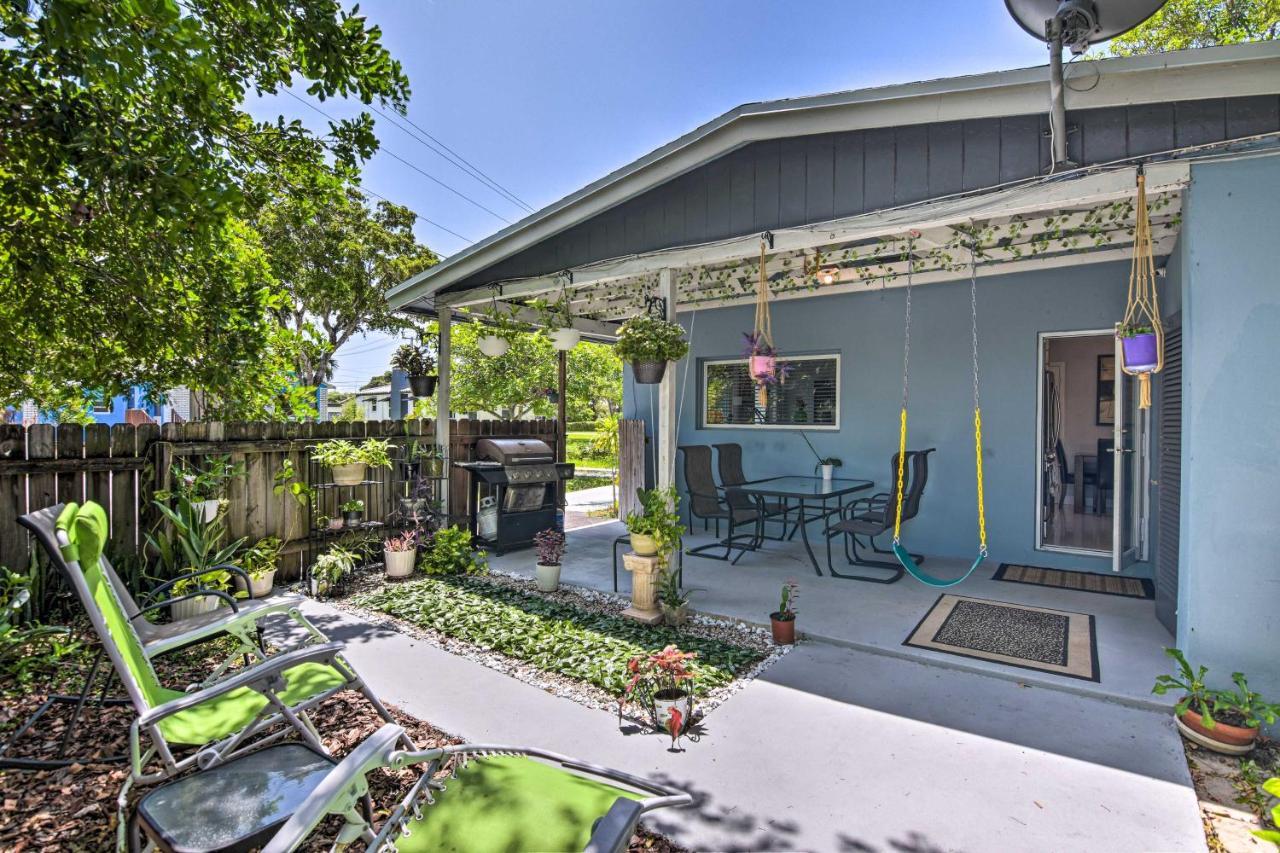 Shady And Eclectic Fort Lauderdale Dwelling With Yard! Extérieur photo
