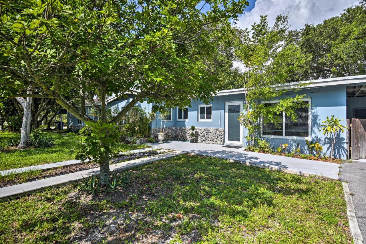 Shady And Eclectic Fort Lauderdale Dwelling With Yard! Extérieur photo